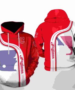 Cleveland Indians MLB Team 3D Hoodie