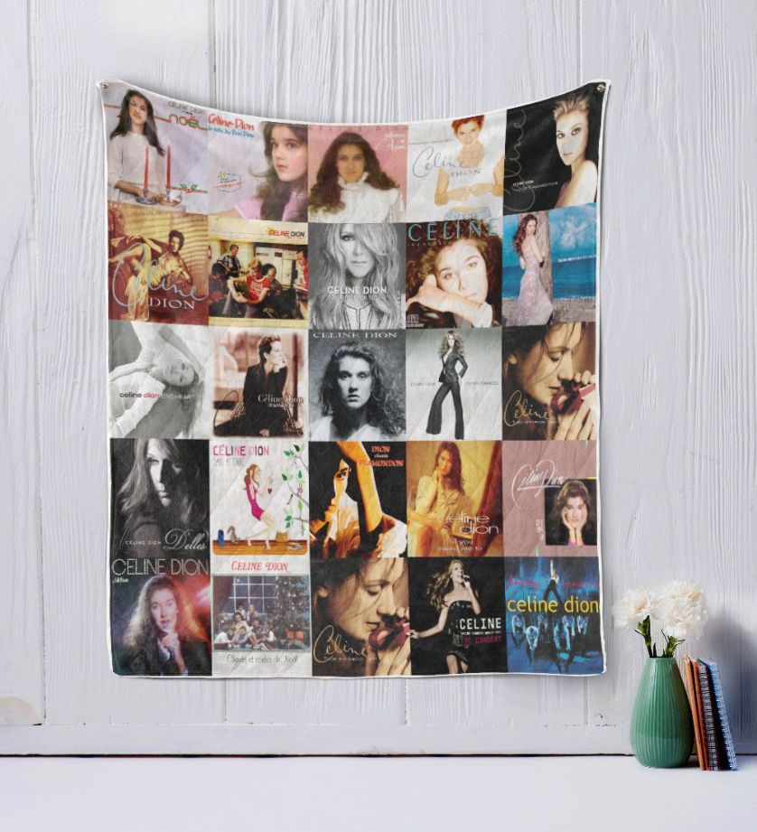 Cline Dion Style Three Quilt Blanket