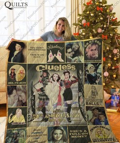 Clueless Collection Quilt Blanket Bedding Set for Home Décor
