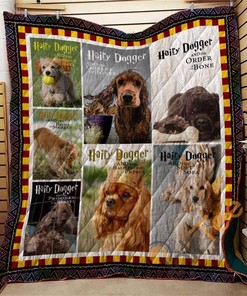 Cocker Spaniel 05 Quilt Blanket Bedding Set