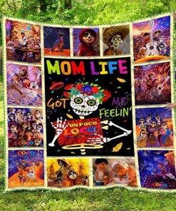 Coco Movie Quilt Blanket Bedding Set for Home Décor