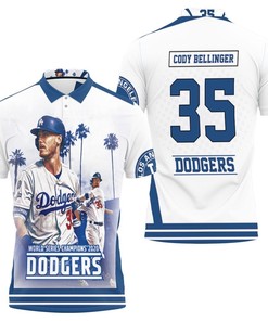 Cody Bellinger 35 La Dodgers Polo Shirt All Over Print Shirt 3d T-shirt