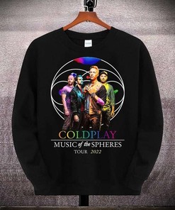 Coldplay Music Of The Spheres American Tour Dates 2022 Rock Concert Coldplay Tour Unisex T-Shirt