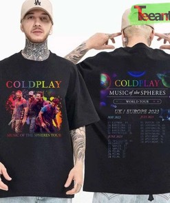 Coldplay Music Of The Spheres World Tour 2023 T-Shirt