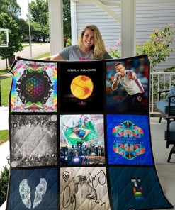 Coldplay Single Custom Collection Quilt Blanket