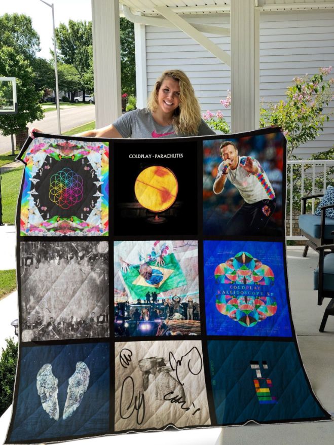 Coldplay Single Custom Collection Quilt Blanket