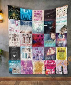 Colleen Hoover Books Quilt Blanket Bedding Set