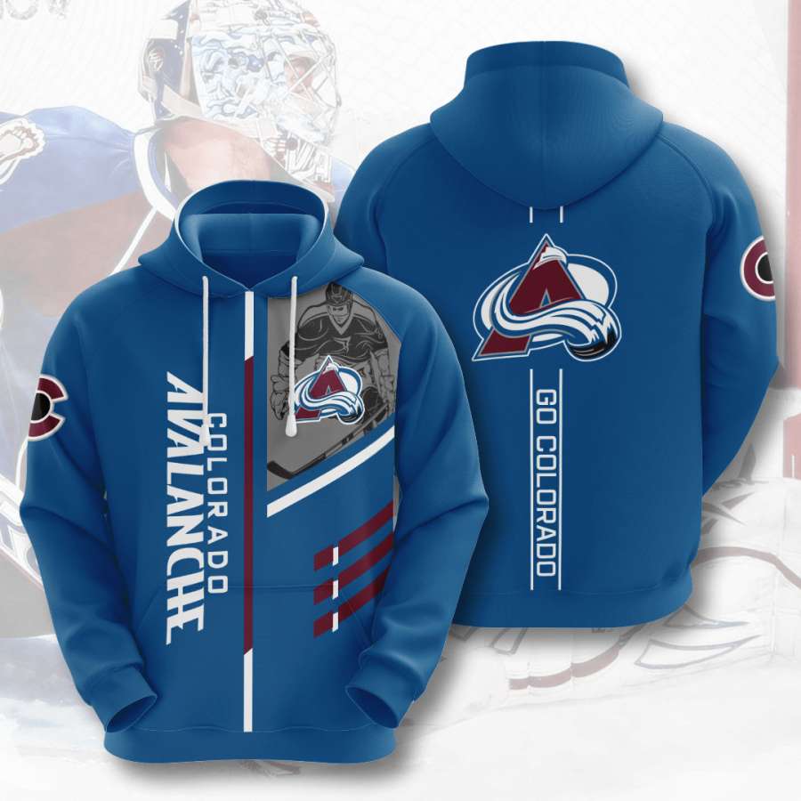 Colorado Avalanche Custom Hoodie 3D