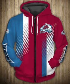 Colorado Avalanche Hoodie 3D Cute Design Pullover Nhl
