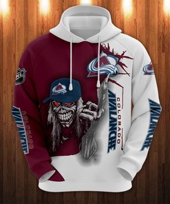 Colorado Avalanche Hoodie Ultra Death Graphic Gift for Halloween
