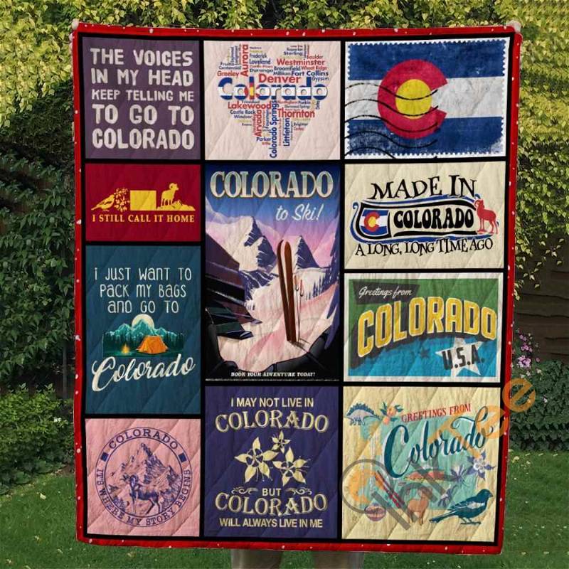 Colorado Quilt Blanket Bedding Set