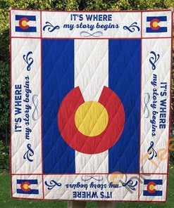 Colorado Quilt Blanket Bedding Set With Pilliwcases Option