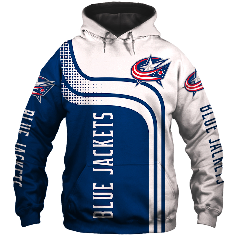 Columbus Blue Jackets Hoodie Zip Hoodie Pullover Gift for Fans