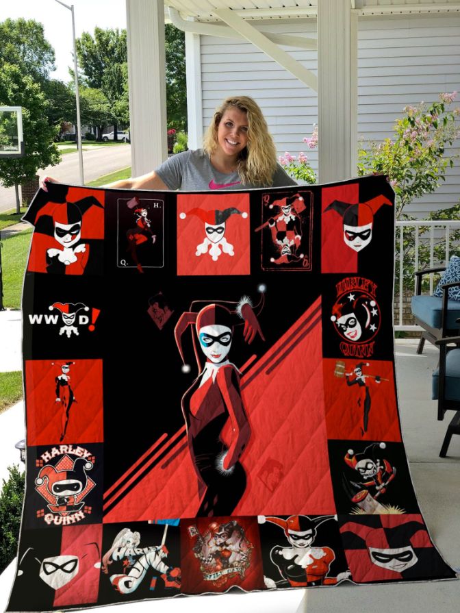 Comics Harley Quinn For Fans Collection Quilt Blanket Bedding Set