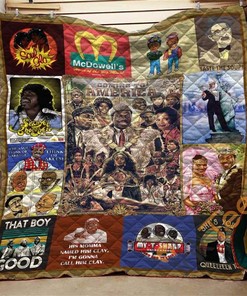 Coming To America Quilt Blanket Bedding Set