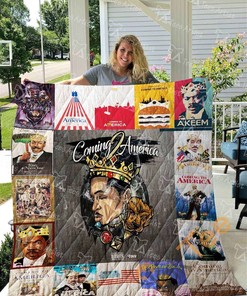 Coming To America Quilt Blanket Bedding Set