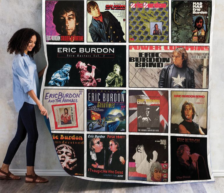 Compilations Eric Burdon Collection Vintage Quilt Blanket Bedding Set