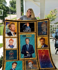 Conan O'Brien Collection Quilt Blanket Bedding Set