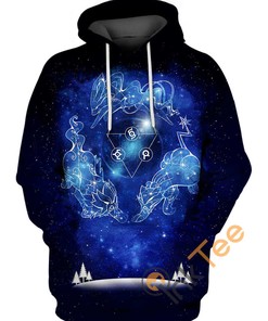 Constellation Legendary Pokemon Hoodie 3D