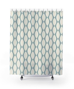 Contemporary Shower Curtain Bathroom Decor