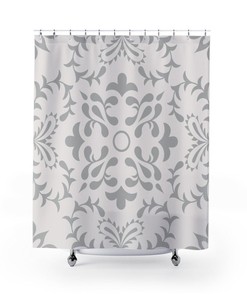 Contemporary Shower Curtain Bathroom Decor, Home Decor