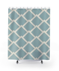 Contemporary Shower Curtain College Dorm Room Decor, Bathroom Decor