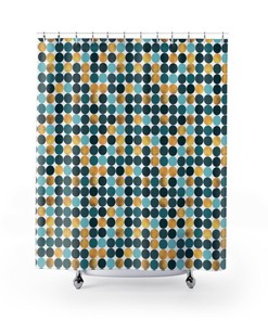 Contemporary Shower Curtain College Dorm for Bathroom