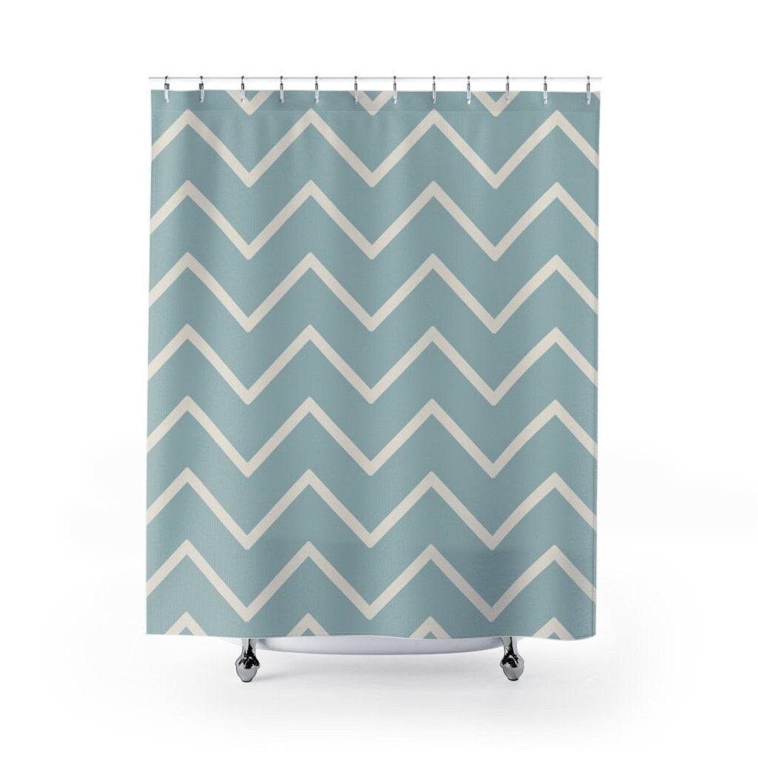 Contemporary Shower Curtain Dorm Room Decor, Bathroom Decor
