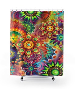 Contemporary Shower Curtain House Warming Gift