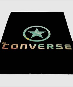 Converse Sherpa Fleece Blanket Gifts for Family, for Couple