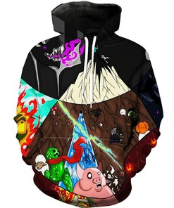 Cool Minecraft Hoodie 3D