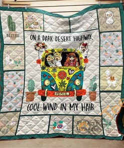 Cool Wind In My Hair Alpaca Quilt Blanket Bedding Set