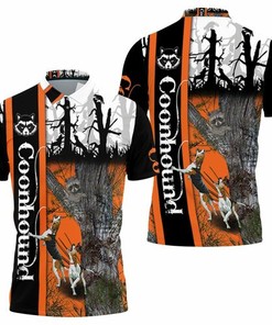 Coonhound Hunting Dog 3d Jersey 3D All Over Print Polo Shirt