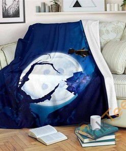 Coraline Sherpa Fleece Blanket Gifts for Family, for Couple