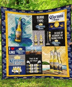 Corona Extra Funny Gift For Beer Lover Quilt