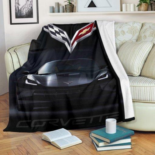 Corvette Quilt Blanket Bedding Set for Home Décor