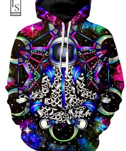 Cosmonaut Unisex 3D Hoodie