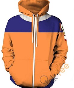 Cosplay Naruto Print Pullover With Front Pocket All Over Print Hoodie 3D 10