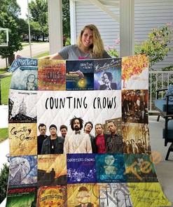 Counting Crows Quilt Blanket Bedding Set