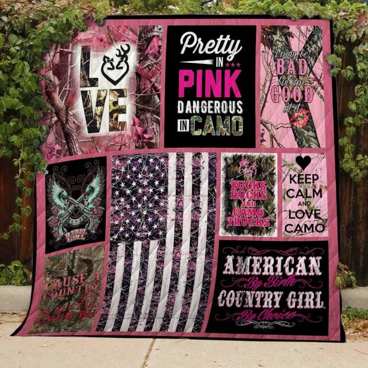 Country Girl Quilt Blanket Bedding Set for Home Décor