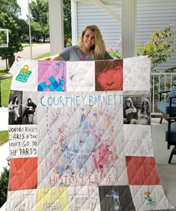 Courtney Barnett Albums For Fans Collected Quilt Blanket Bedding Set