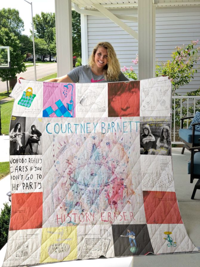 Courtney Barnett Albums For Fans Collected Quilt Blanket Bedding Set