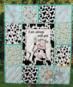 Cow I Am Always With You Quilt Blanket Bedding Set