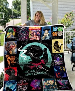 Cowboy Bebop Quilt Blanket Bedding Set for Home Décor