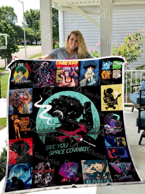 Cowboy Bebop Quilt Blanket Bedding Set for Home Décor