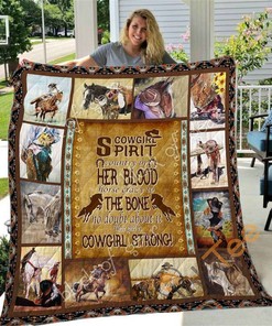 Cowgirl Spirit Quilt Blanket Bedding Set