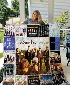 Cozy Up with Backstreet Boys Quilt Blanket Bedding Set