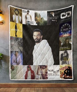 Craig David Albums Quilt Blanket Bedding Set for Home Décor