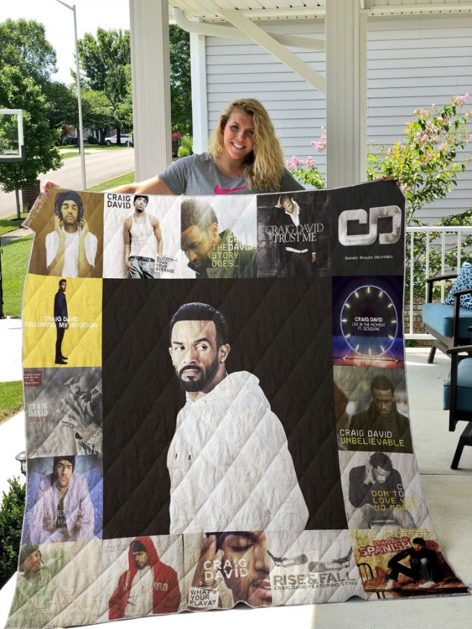 Craig David Quilt Blanket Bedding Set for Home Décor