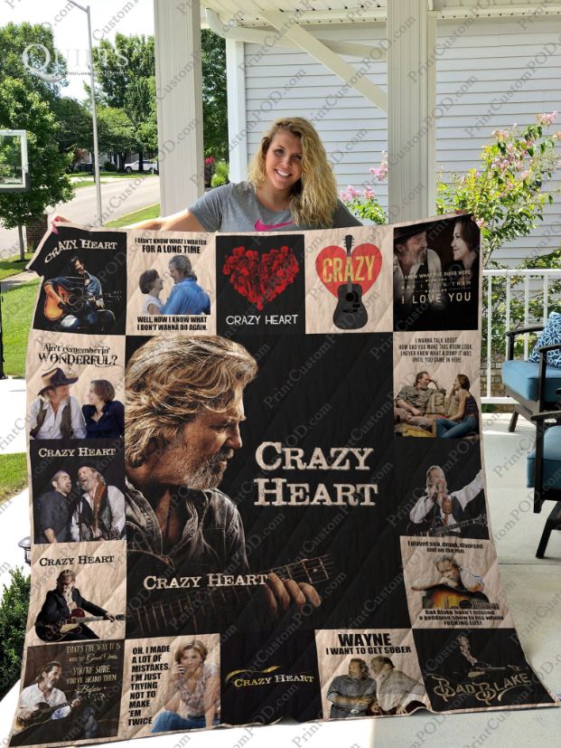 Crazy Heart Vintage Quilt Blanket Bedding Set for Home Décor